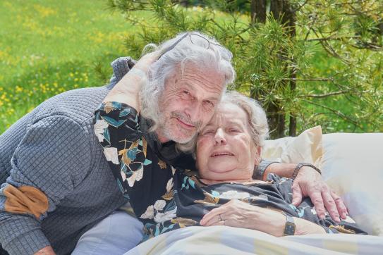 Mutter und Sohn: Susanne Marti und Markus Marti