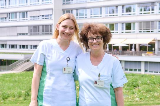 Kathrin Gribi und Susanne Werder (v.l.).
