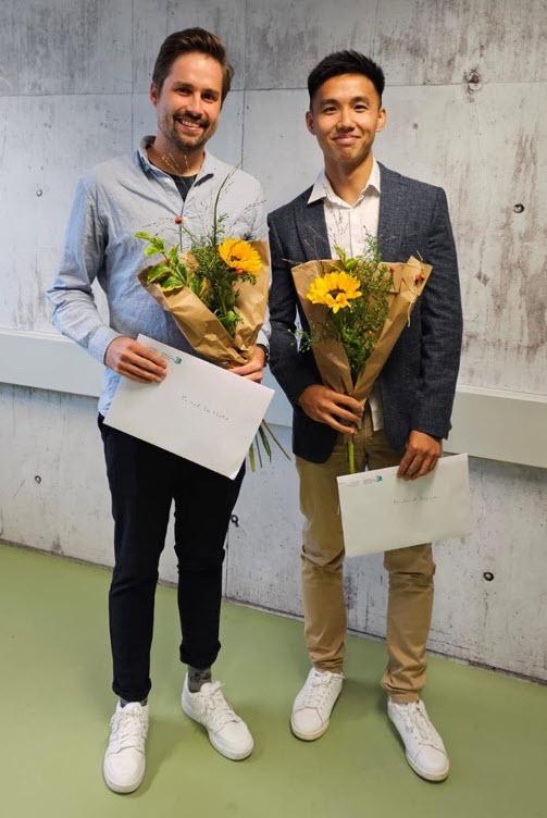 (V. l.) Pascal Leuthold und Michael Nguyen, Medizininformatiker Lindenhofgruppe.