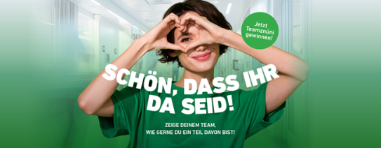 Zusammenhalt belohnen: die Aktion «Schön, dass ihr da seid!»